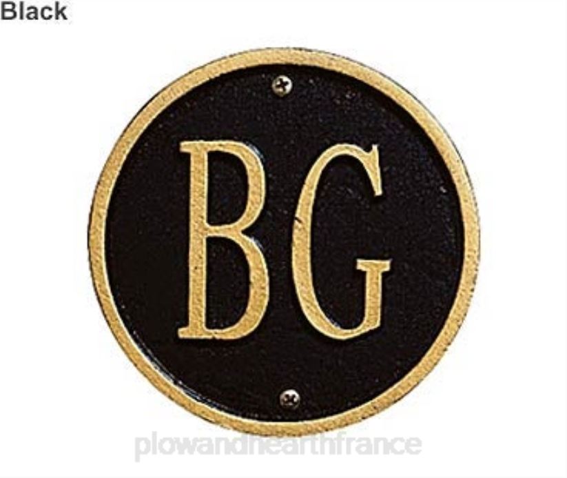 Plow & Hearth cour et jardin plaques d'adresse de Scarborough 0BNZ708