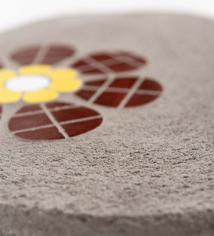 Plow & Hearth cour et jardin tremplin en mosaïque - jaune 0BNZ691