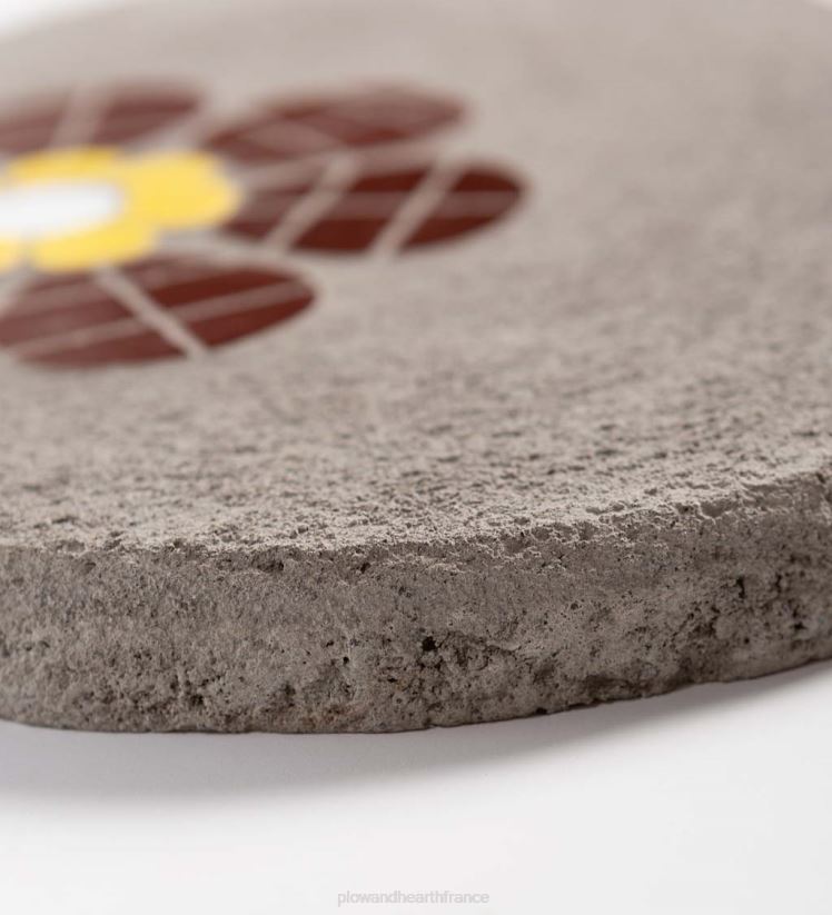 Plow & Hearth cour et jardin tremplin en mosaïque - jaune 0BNZ691