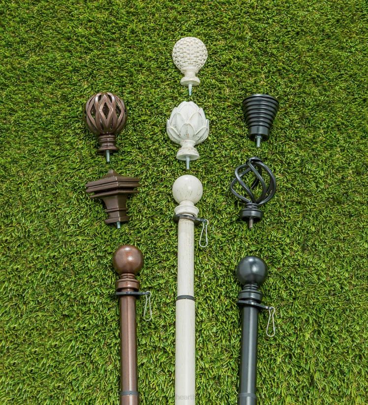 Plow & Hearth cour et jardin mât de drapeau de maison extensible en métal 0BNZ646