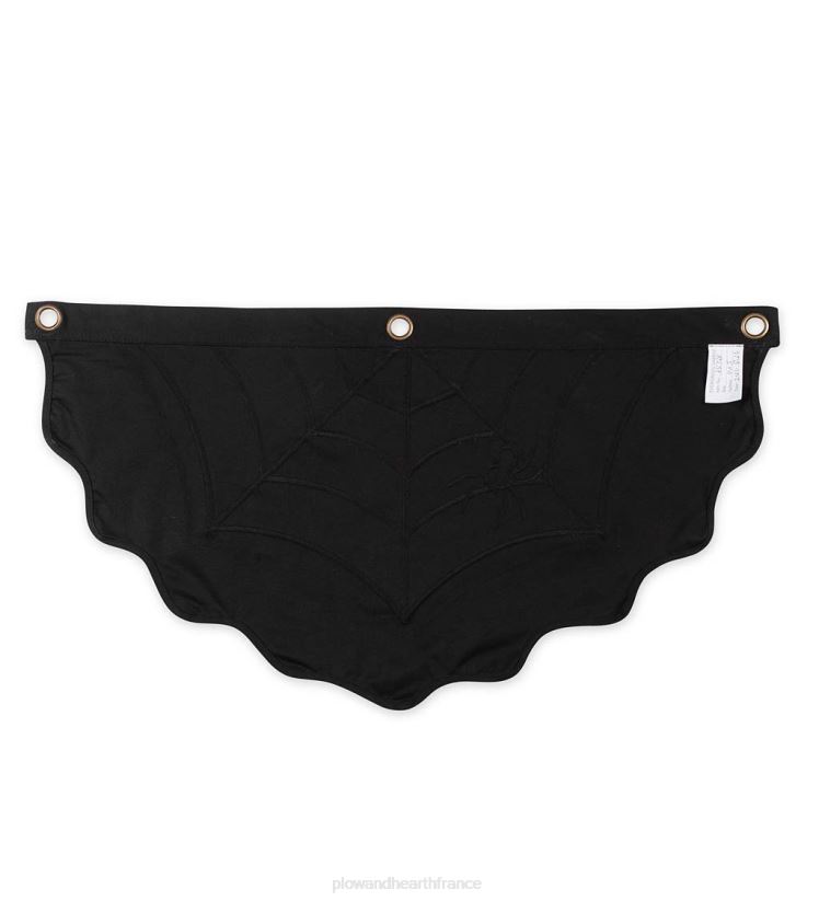 Plow & Hearth cour et jardin banderole en coton toile d'araignée d'Halloween 0BNZ544