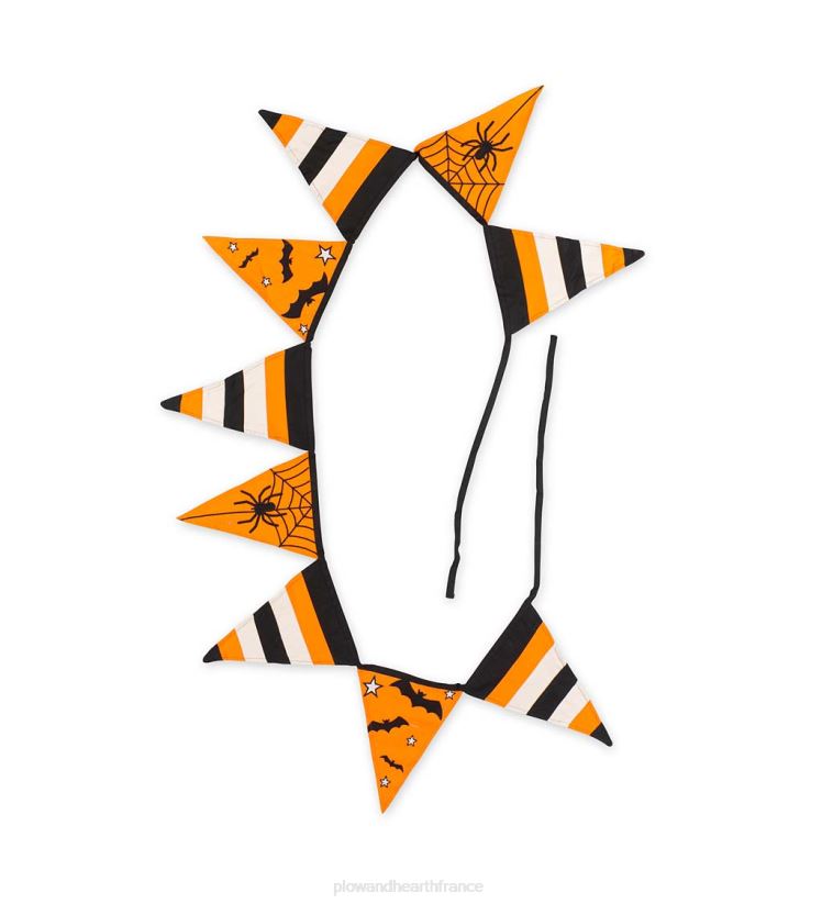 Plow & Hearth cour et jardin fanion en coton toile d'araignée d'Halloween 0BNZ545