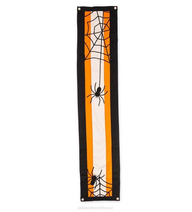 Plow & Hearth cour et jardin guirlande de piliers en coton toile d'araignée d'Halloween 0BNZ546