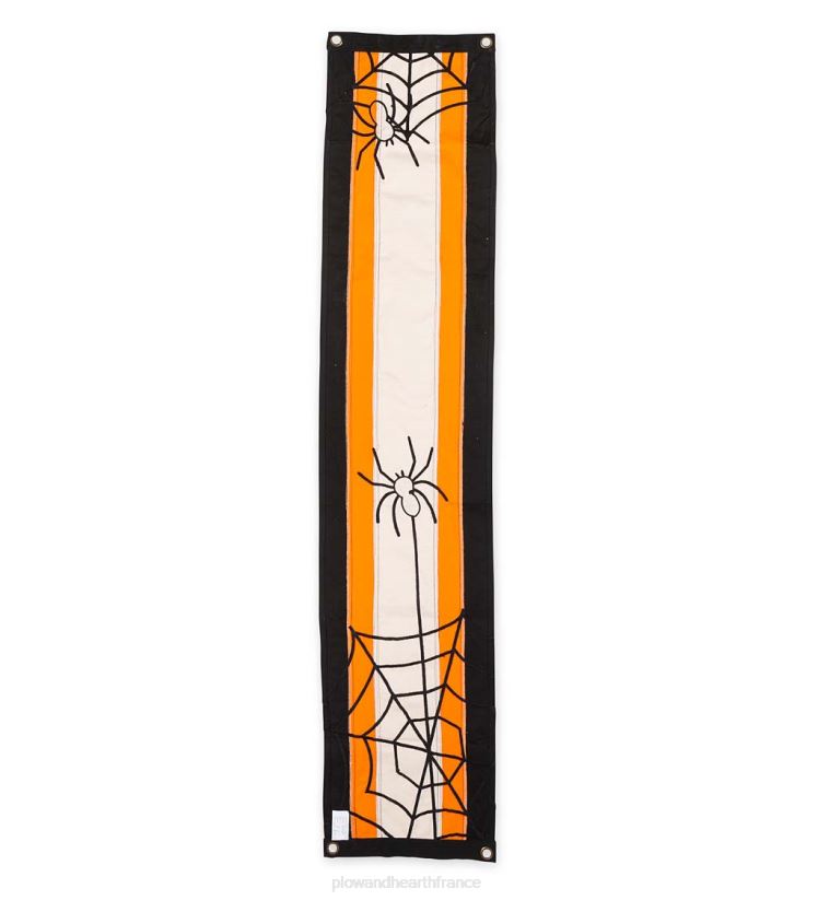 Plow & Hearth cour et jardin guirlande de piliers en coton toile d'araignée d'Halloween 0BNZ546
