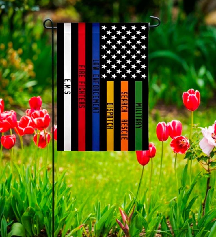 Plow & Hearth cour et jardin drapeau en daim de jardin à ligne mince 0BNZ308