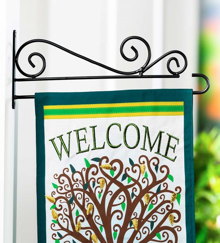 Plow & Hearth cour et jardin support mural pour drapeau de jardin tourbillon 0BNZ353