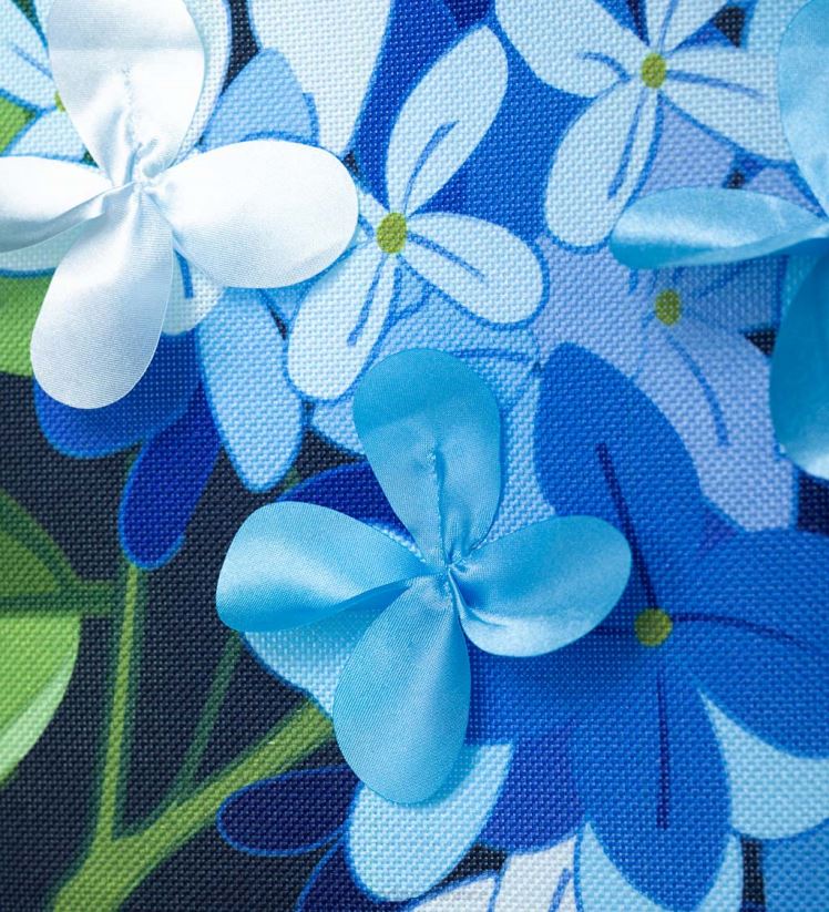 Plow & Hearth cour et jardin drapeau du domaine de bienvenue hortensia 0BNZ624