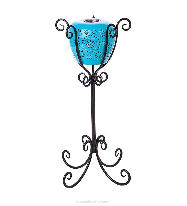 Plow & Hearth cour et jardin support de défilement en métal polyvalent 0BNZ856