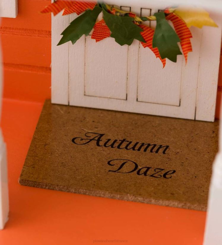 Plow & Hearth cour et jardin Ensemble nichoir en bois et poteaux sur pied daze d'automne 0BNZ880