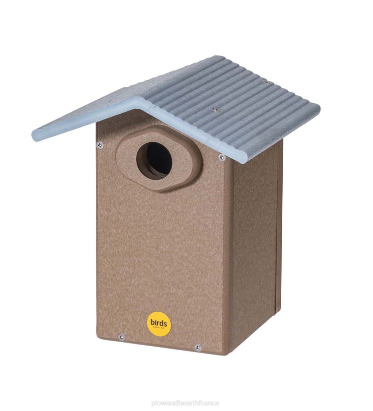 Plow & Hearth cour et jardin Maison ultime pour les oiseaux bleus en polybois recyclé 0BNZ882