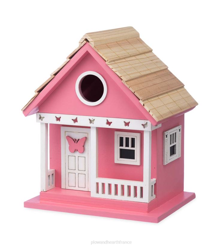 Plow & Hearth cour et jardin nichoir en bois pour papillons 0BNZ878