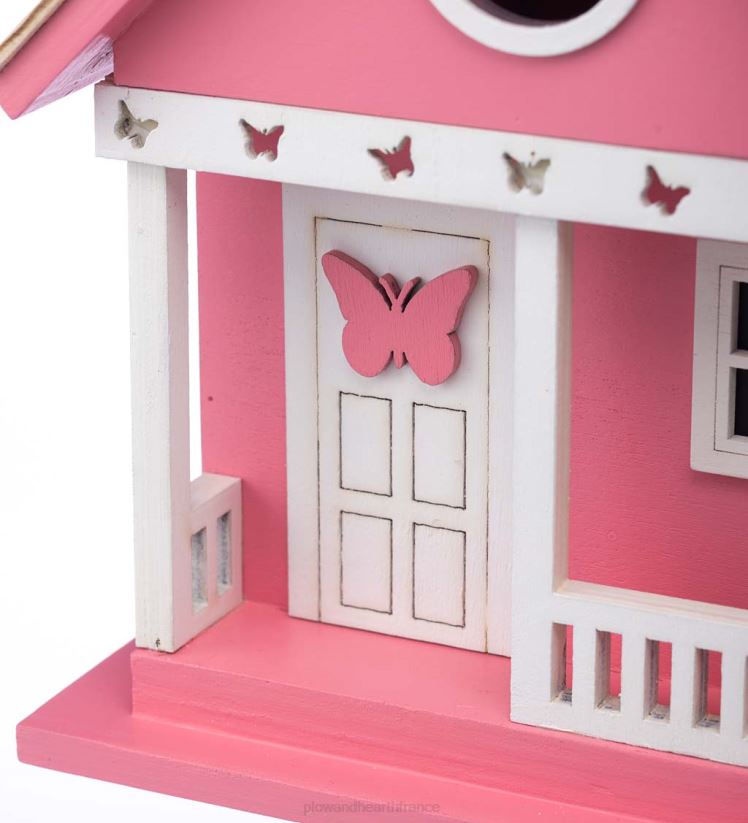 Plow & Hearth cour et jardin nichoir en bois pour papillons 0BNZ878
