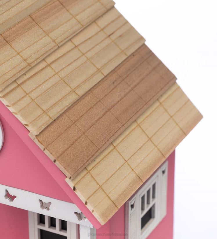 Plow & Hearth cour et jardin nichoir en bois pour papillons 0BNZ878