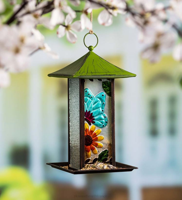 Plow & Hearth cour et jardin Mangeoire à papillons et à fleurs 0BNZ750
