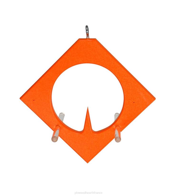 Plow & Hearth cour et jardin mangeoire à fruits en plastique recyclé loriot diamant 0BNZ809