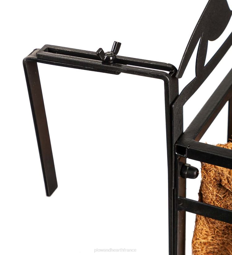 Plow & Hearth cour et jardin oiseaux sur un planteur de balustrade de branche 0BNZ970