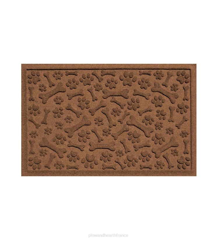 Plow & Hearth cour et jardin Paillasson pattes et os de marmotte 0BNZ1036