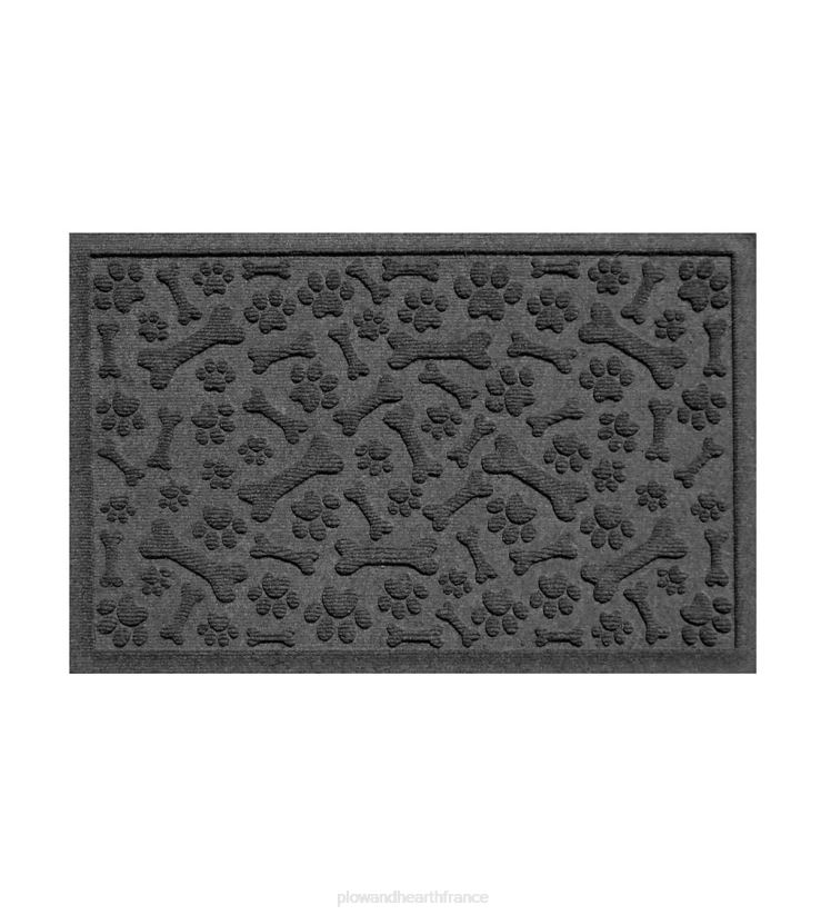 Plow & Hearth cour et jardin Paillasson pattes et os de marmotte 0BNZ1036