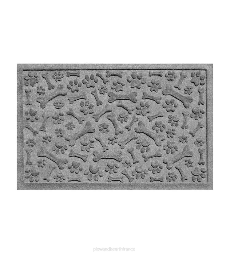 Plow & Hearth cour et jardin Paillasson pattes et os de marmotte 0BNZ1036