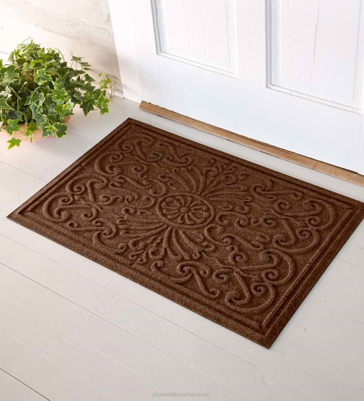 Plow & Hearth cour et jardin Paillasson pour porte de jardin Waterhog 0BNZ1063