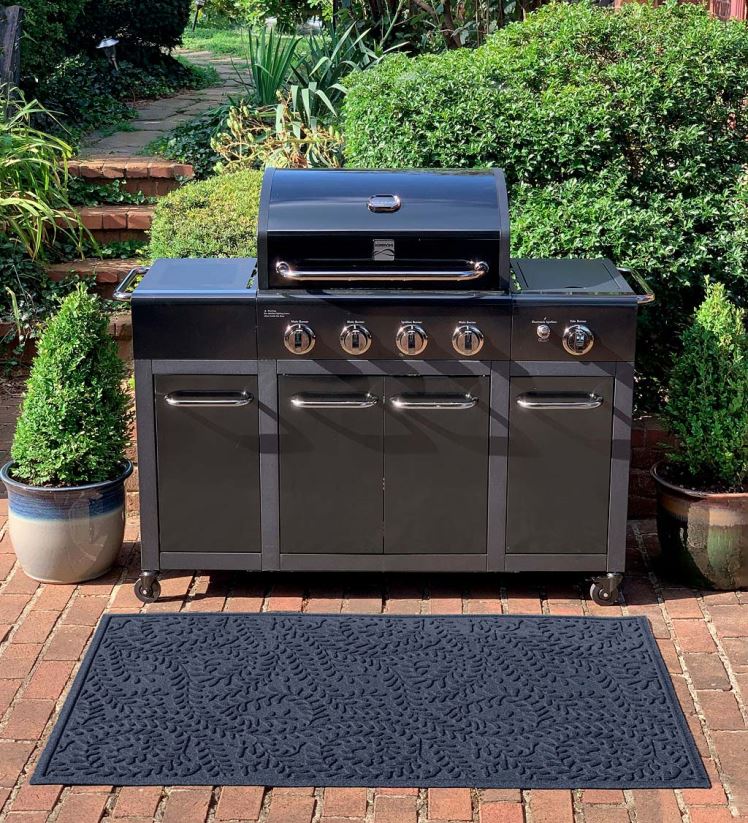 Plow & Hearth cour et jardin Tapis de grill en buis Waterhog - bordeaux 0BNZ1069