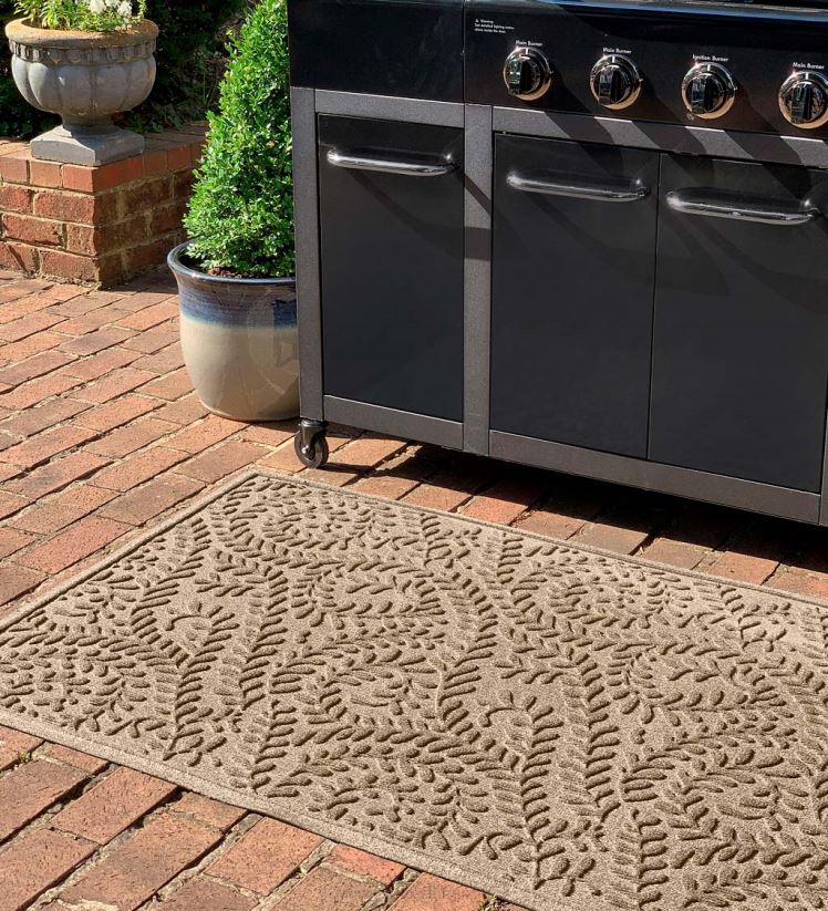 Plow & Hearth cour et jardin Tapis de grill en buis Waterhog - bordeaux 0BNZ1069