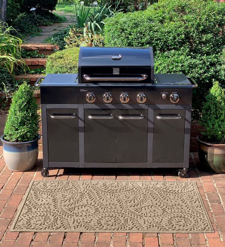 Plow & Hearth cour et jardin Tapis de grill en buis Waterhog - bordeaux 0BNZ1069