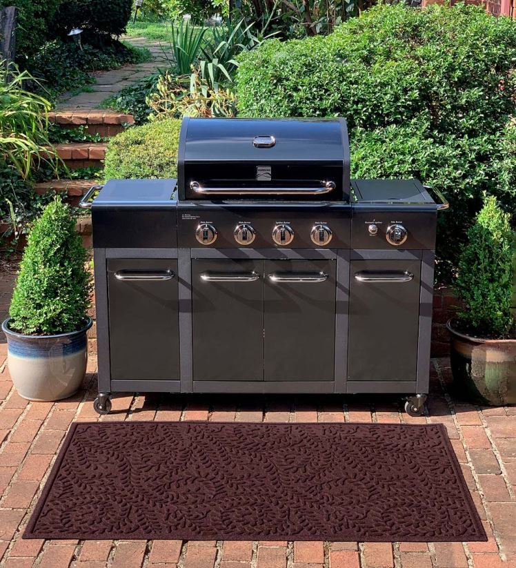 Plow & Hearth cour et jardin Tapis de grill en buis Waterhog - bordeaux 0BNZ1069