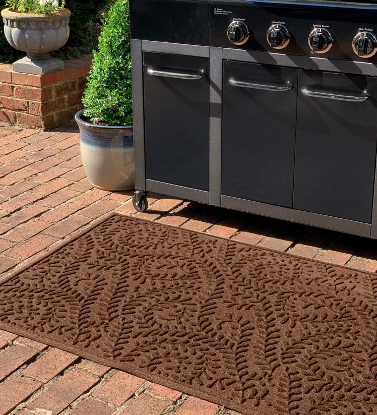 Plow & Hearth cour et jardin Tapis de grill en buis Waterhog - bordeaux 0BNZ1069