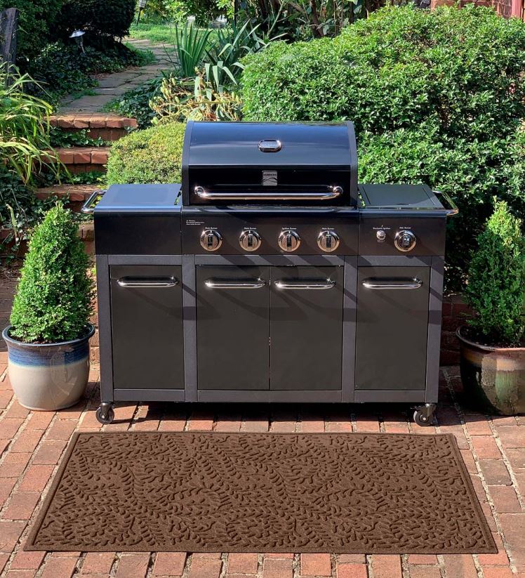 Plow & Hearth cour et jardin Tapis de grill en buis Waterhog - bordeaux 0BNZ1069