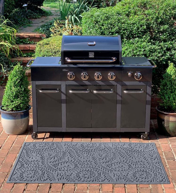 Plow & Hearth cour et jardin Tapis de grill en buis Waterhog - bordeaux 0BNZ1069