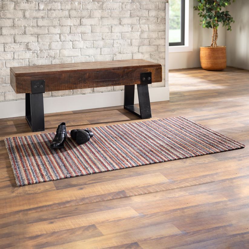 Plow & Hearth cour et jardin coton/microfibre mon tapis tapis de boue anti-saleté 0BNZ1018