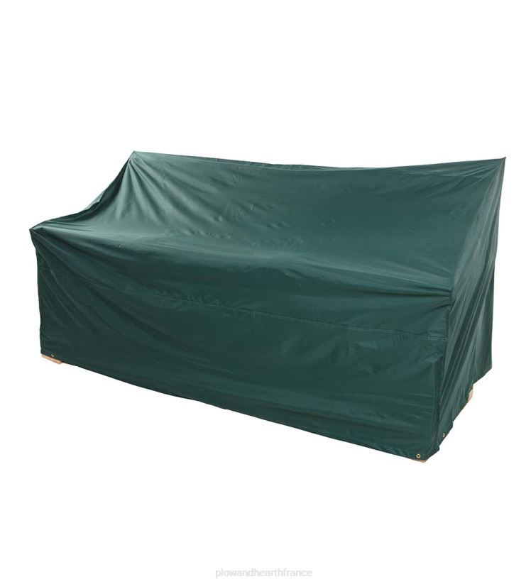 Plow & Hearth cour et jardin housse de canapé classique à siège profond - vert 0BNZ1066