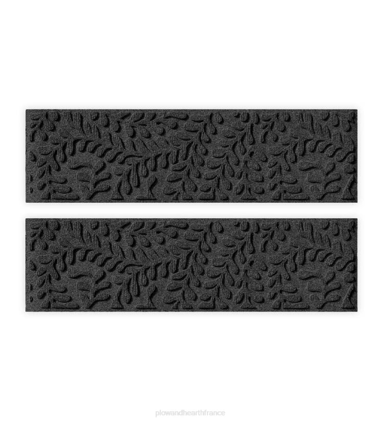 Plow & Hearth cour et jardin marches d'escalier en buis - gris 0BNZ1009