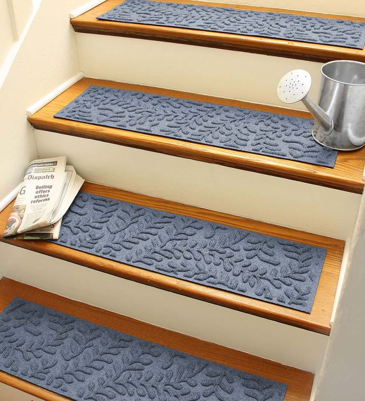 Plow & Hearth cour et jardin marches d'escalier en buis - gris 0BNZ1009