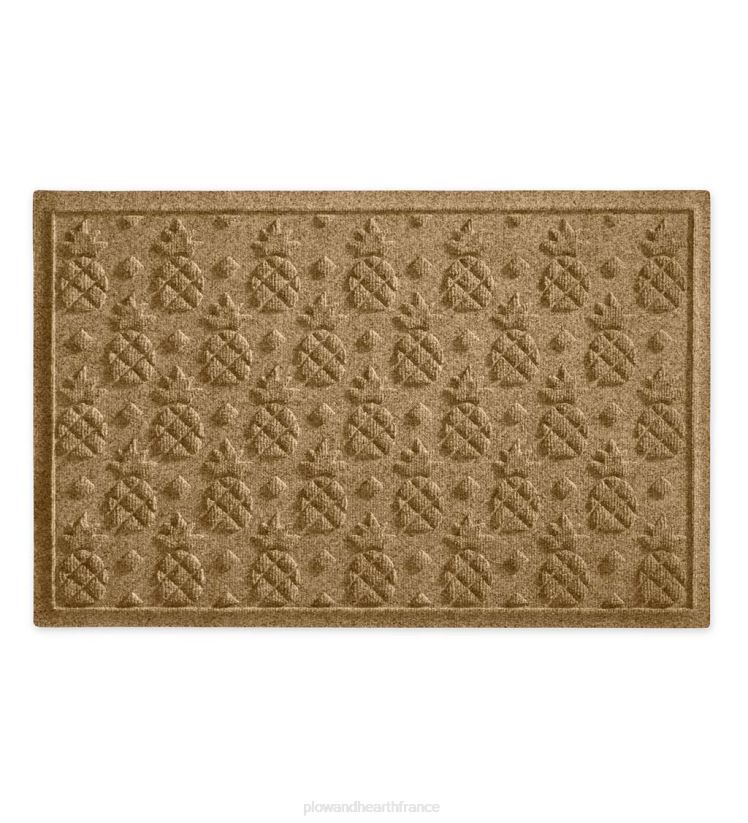 Plow & Hearth cour et jardin paillasson ananas waterhog 0BNZ1062