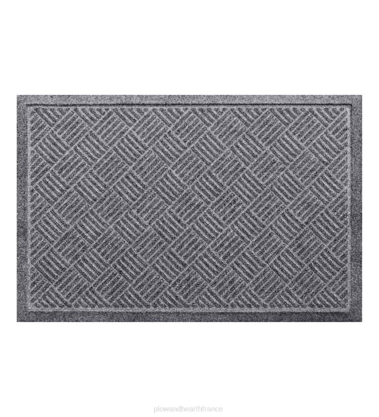 Plow & Hearth cour et jardin paillasson apex lavable en machine waterhog - cacao 0BNZ1046