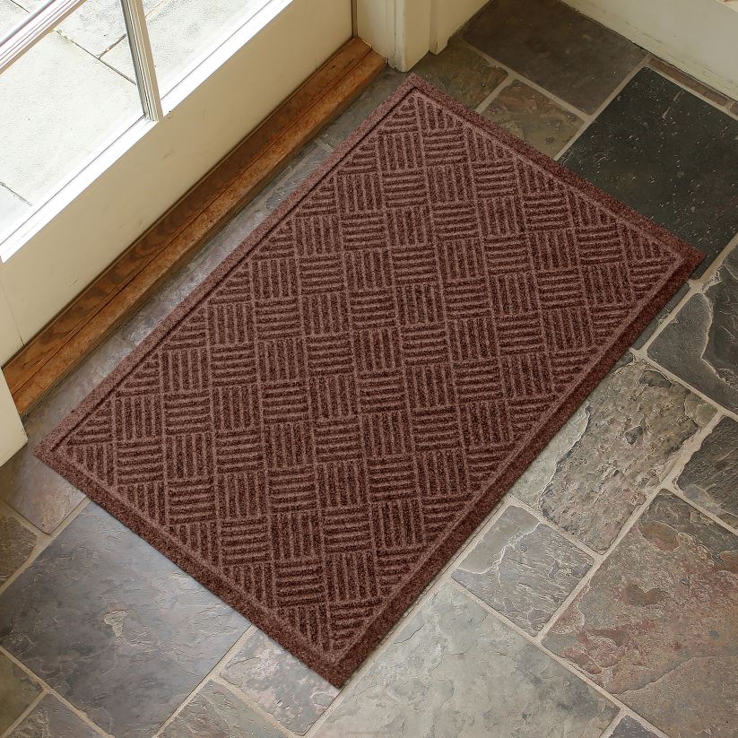 Plow & Hearth cour et jardin paillasson apex lavable en machine waterhog - cacao 0BNZ1046