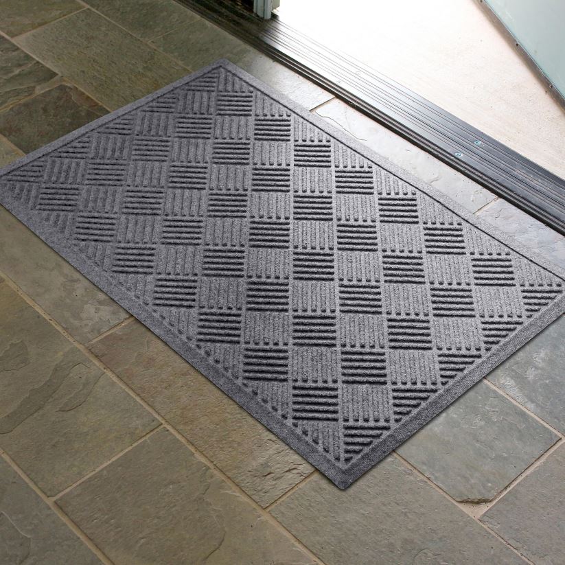 Plow & Hearth cour et jardin paillasson apex lavable en machine waterhog - cacao 0BNZ1046