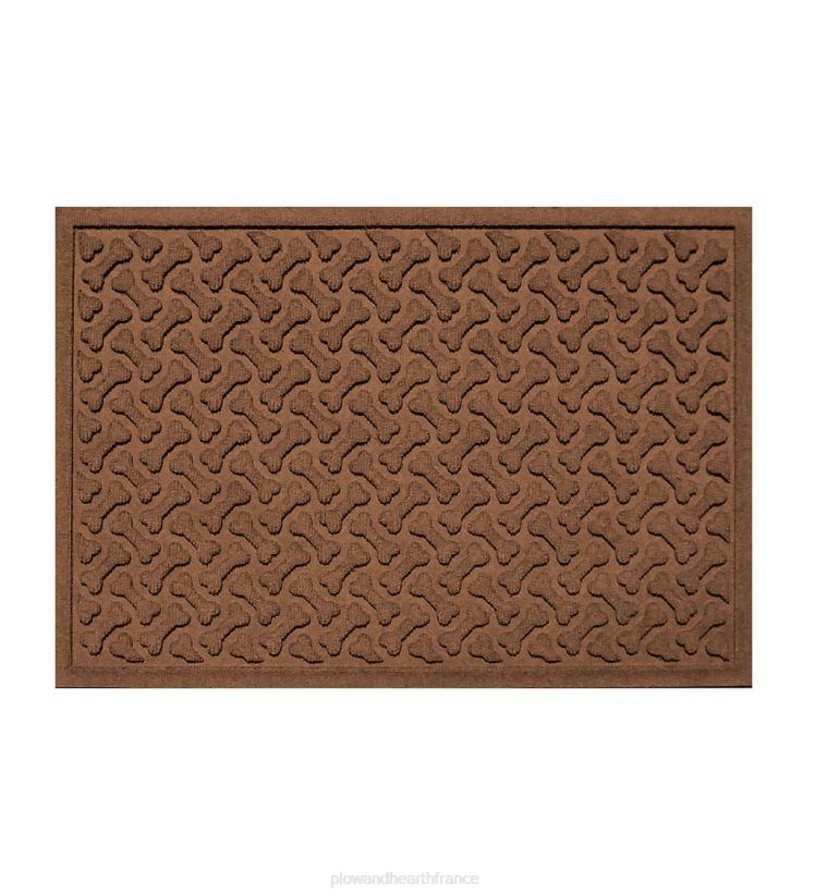 Plow & Hearth cour et jardin paillasson os de chien waterhog 0BNZ1060