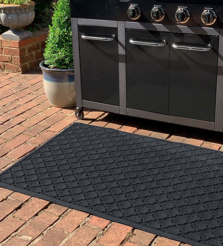 Plow & Hearth cour et jardin tapis de grill waterhog cordova - bordeaux 0BNZ1061