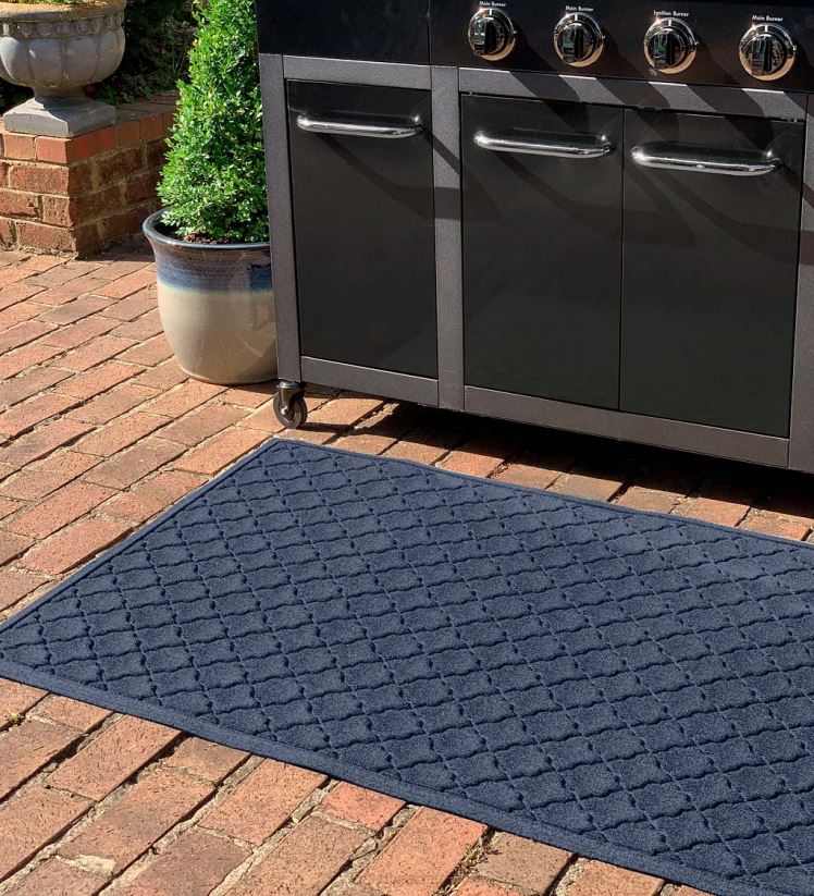 Plow & Hearth cour et jardin tapis de grill waterhog cordova - bordeaux 0BNZ1061