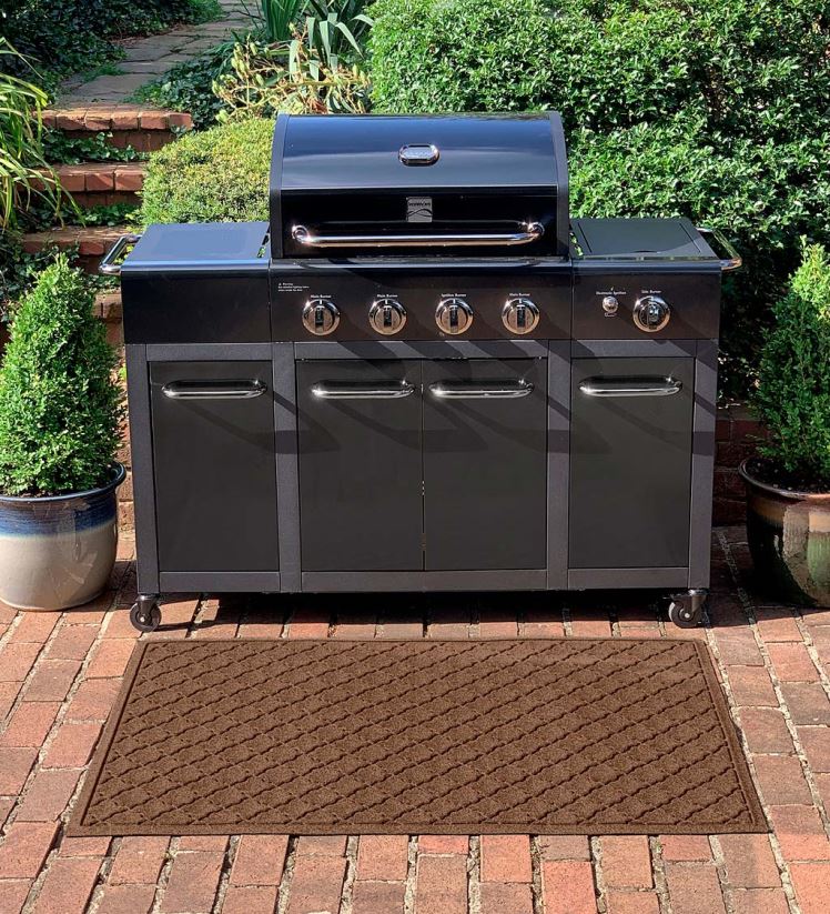 Plow & Hearth cour et jardin tapis de grill waterhog cordova - bordeaux 0BNZ1061