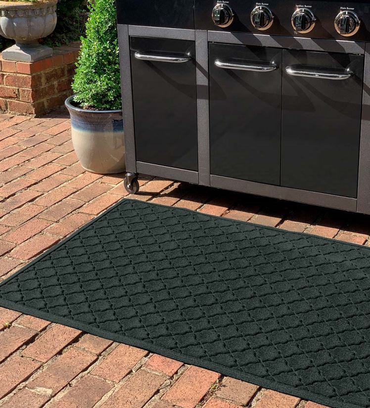 Plow & Hearth cour et jardin tapis de grill waterhog cordova - bordeaux 0BNZ1061