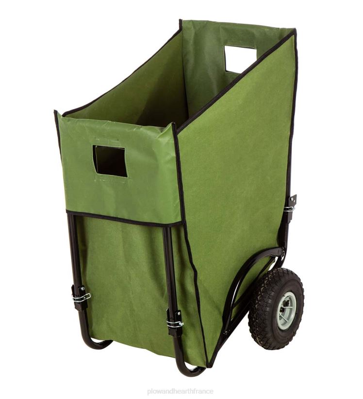 Plow & Hearth cour et jardin brouette pliable 0BNZ993
