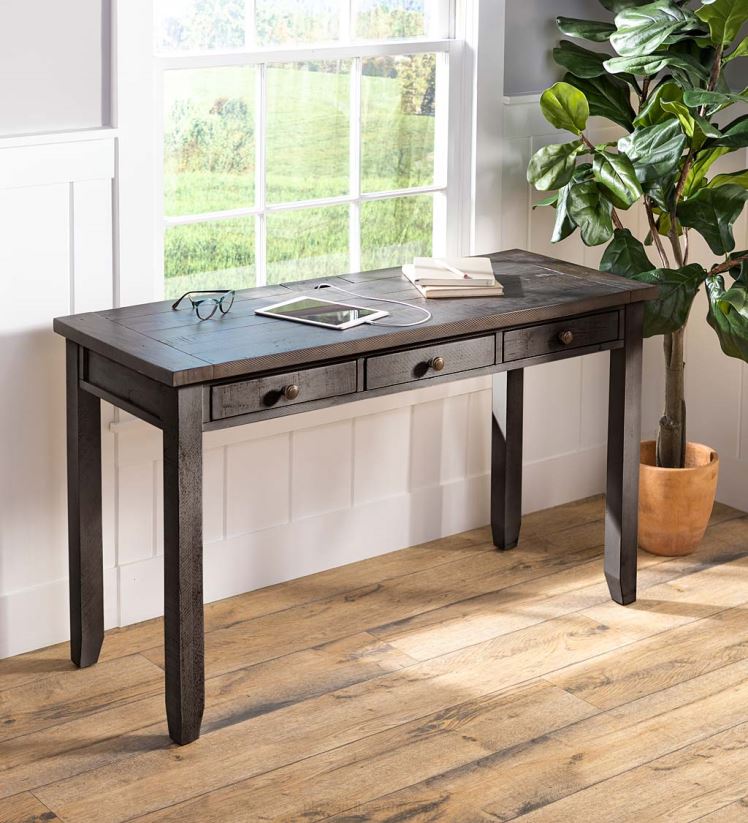 Plow & Hearth meubles Cape Charles a récupéré le bureau de la centrale électrique de Barnwood - Barnwood 0BNZ2126