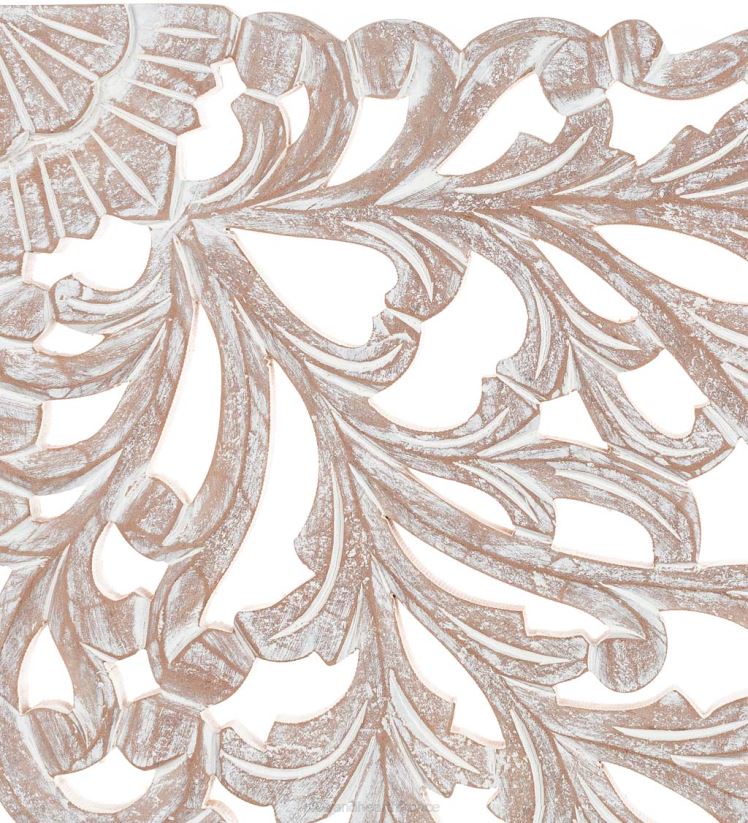 Plow & Hearth meubles art mural floral lavé à la chaux à trois panneaux 0BNZ2134