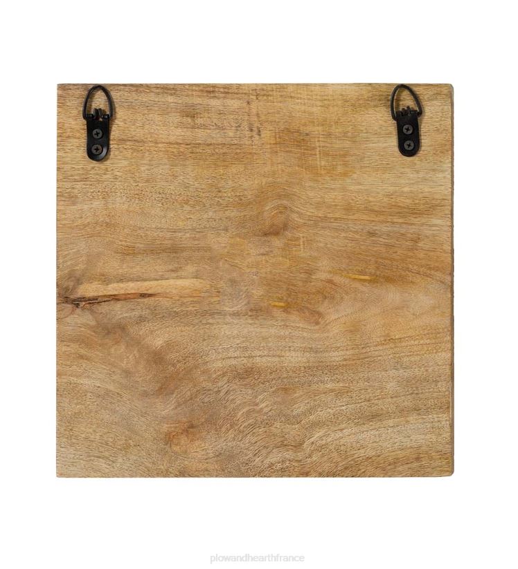 Plow & Hearth meubles art mural tropical lavé à la chaux à trois panneaux 0BNZ2132