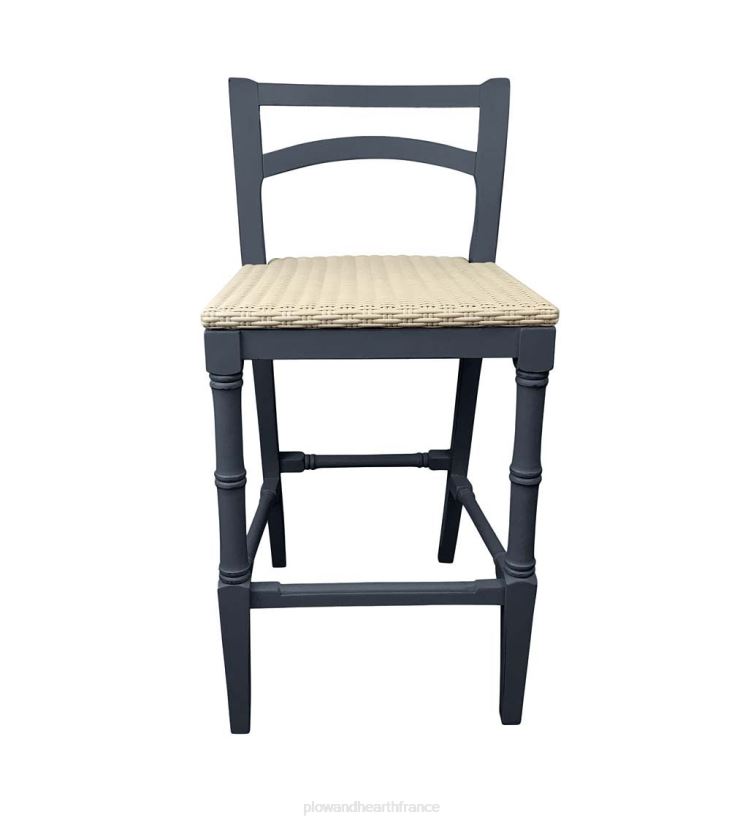 Plow & Hearth meubles Laurel Ridge Farmhouse Collection Comptoir et tabourets de bar en bois de foin 0BNZ2105