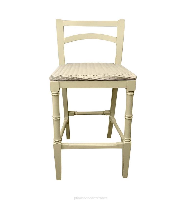 Plow & Hearth meubles Laurel Ridge Farmhouse Collection Comptoir et tabourets de bar en bois de foin 0BNZ2105